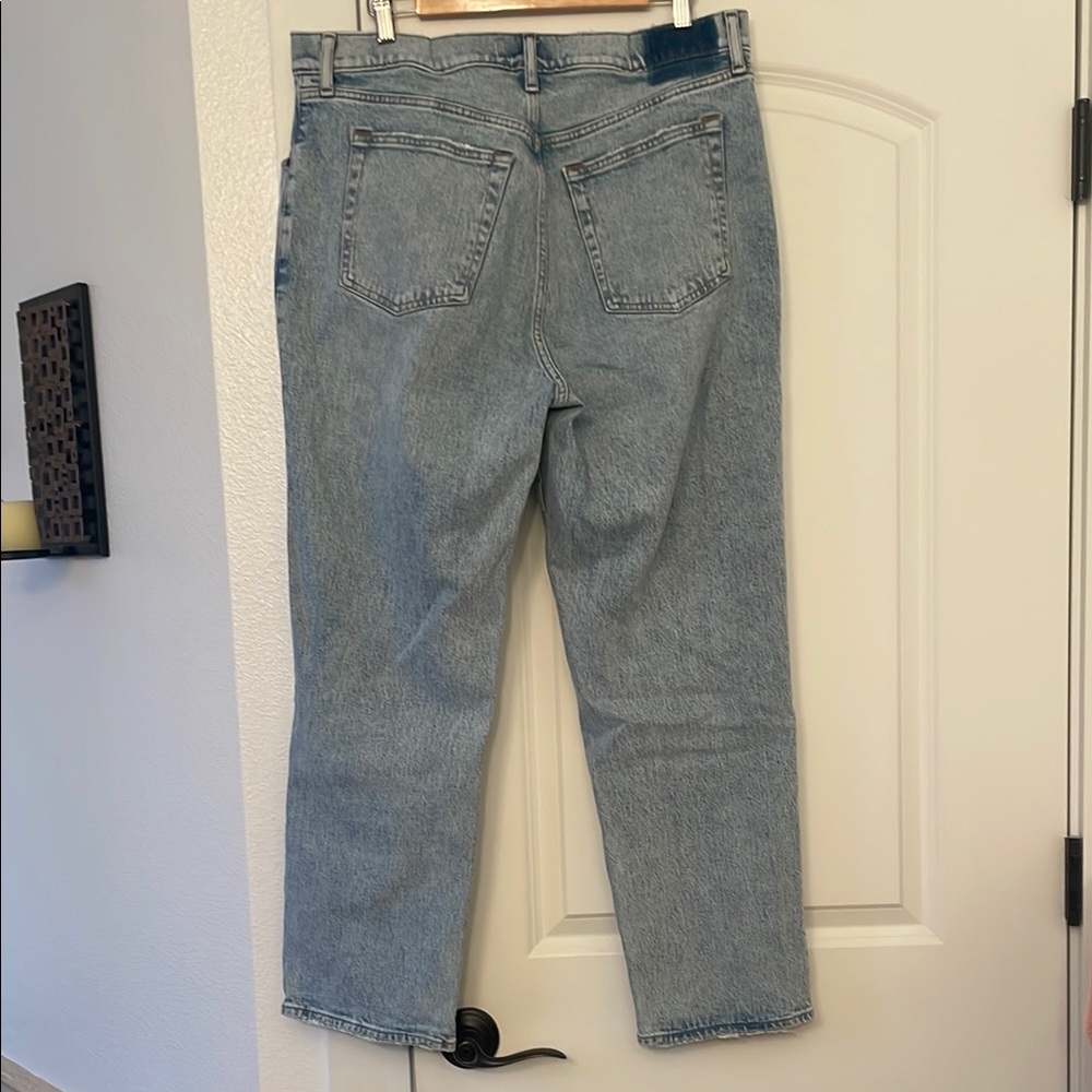 Abercrombie 90s straight leg ultra high-rise Jeans - Picture 2 of 3